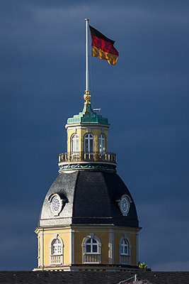 Schlossturm Karlsruhe. Foto: Kirsten Bohlig